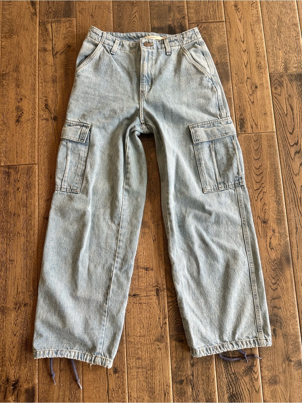 Levi's Light Blue Women's ‘94 Baggy Cargo Jeans 28x30
